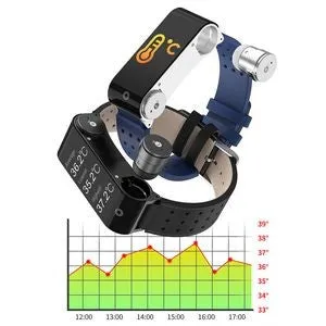 2-in-1 Ear Bud w/Fitness Tracker Bracelet