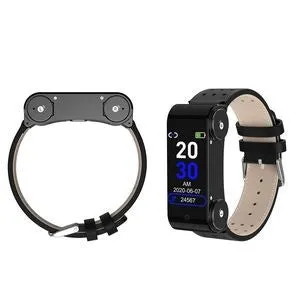 2-in-1 Ear Bud w/Fitness Tracker Bracelet