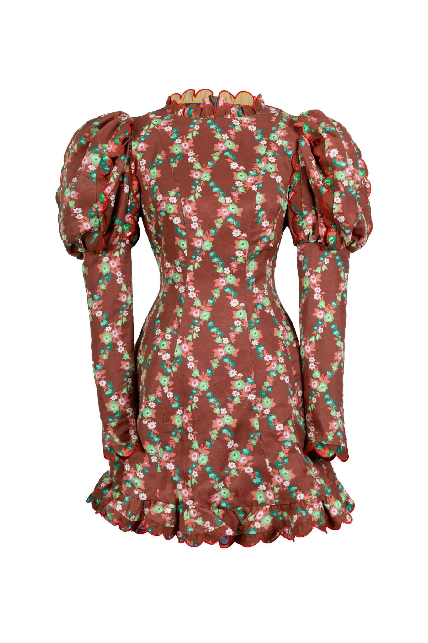 Acacia Dress-Brown