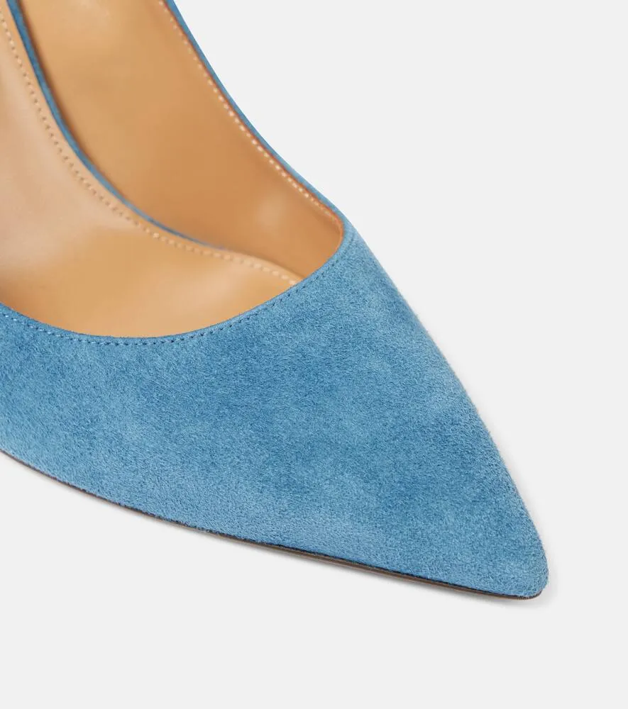 Aquazzura Purist suede pumps