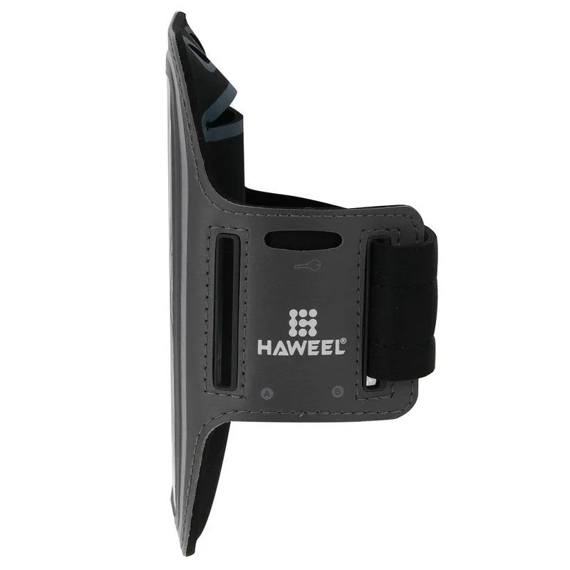 Armband Professional Cover Neoprene Waterproof Light Reflecting Wraparound Sport with Buckle for Huawei P Smart (2019) - Black