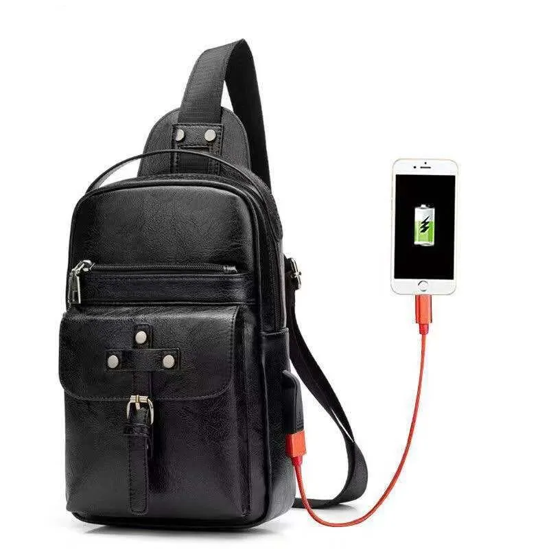 Backpack Waist Shoulder bag compatible with Ebook, Tablet and for Huawei P Smart  (2019) - Black