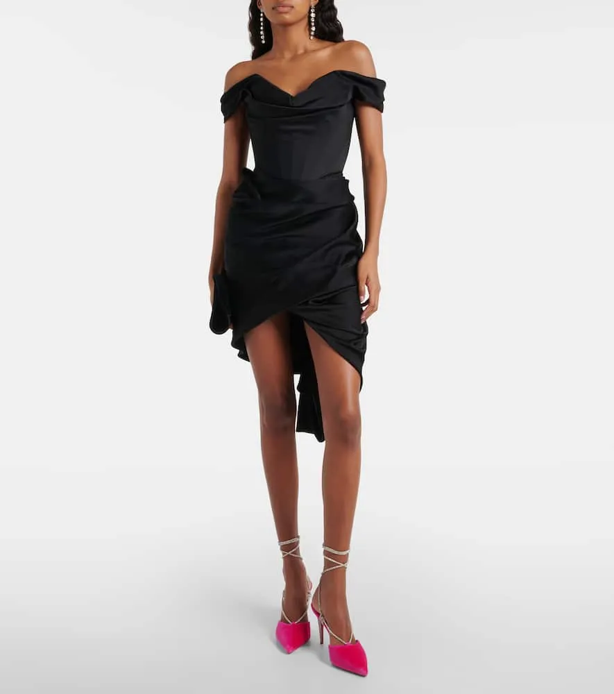 Christian Louboutin Astrid Lace Strass 85 velvet pumps