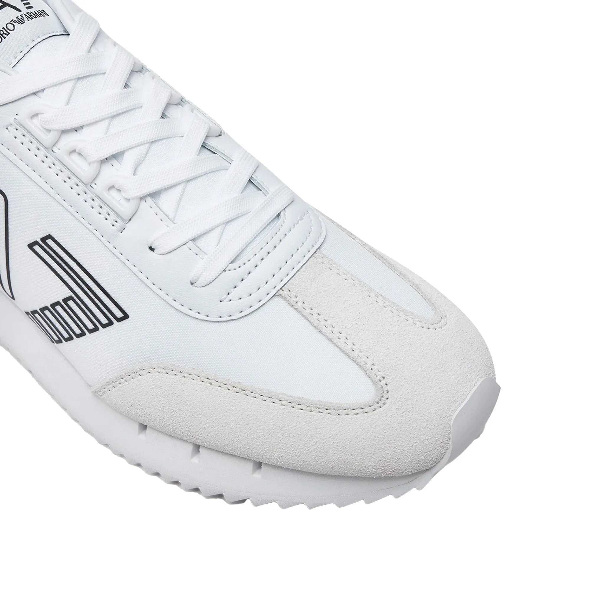 EA7 Emporio Armani Vintage Trainers White/Black