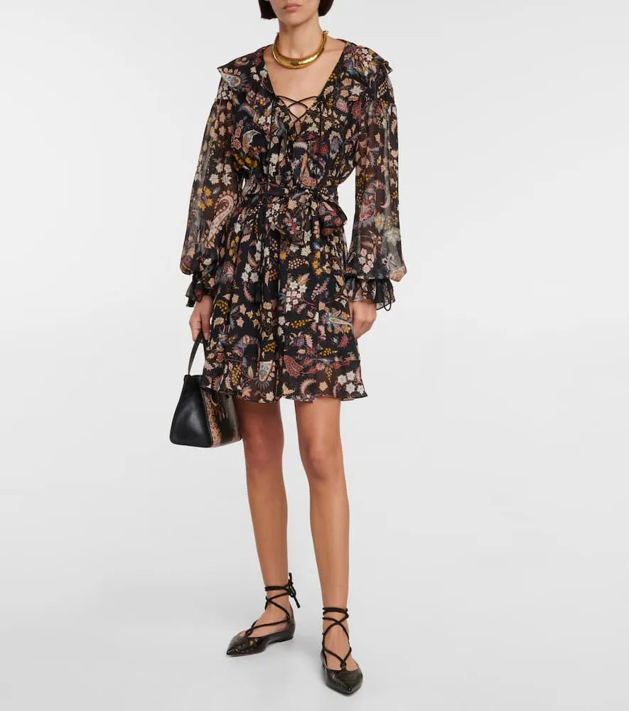 Etro Perforated leather ballet flats