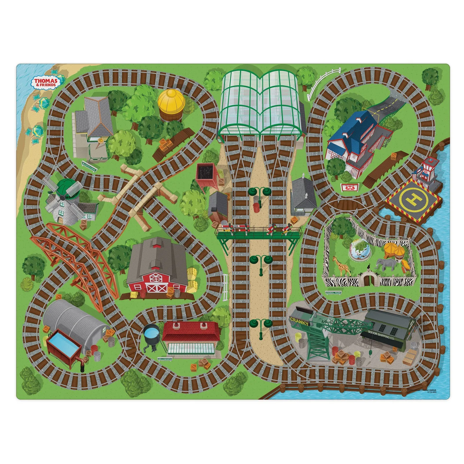 Imaginmat | Thomas & Friends Jumbo Imaginmat