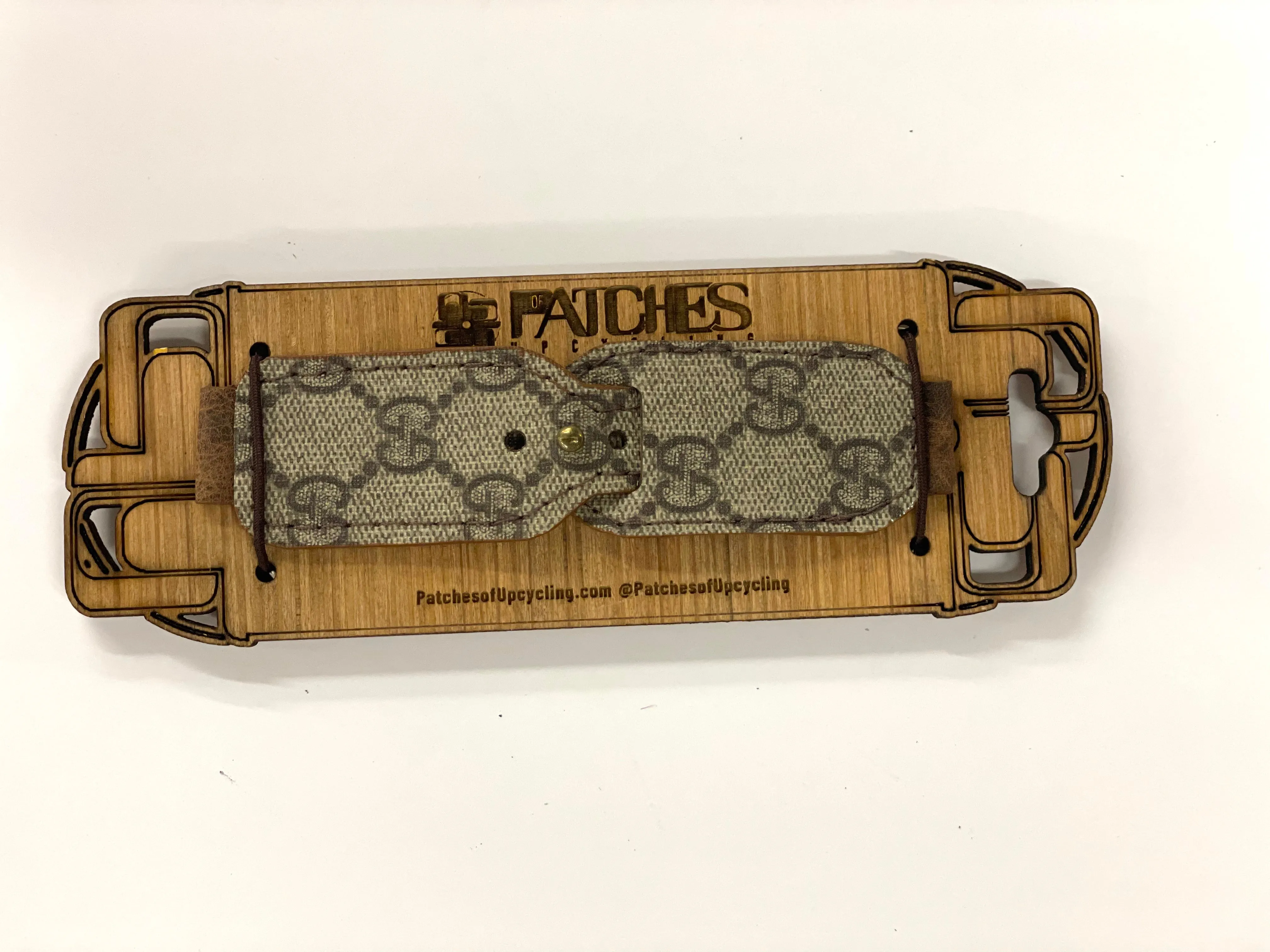 iwatch Gucci Brown band with snaps (small)