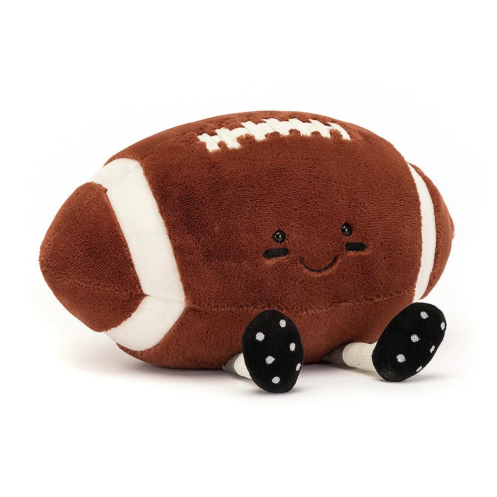 Jellycat Soft Toy Amuseable Sports American Football