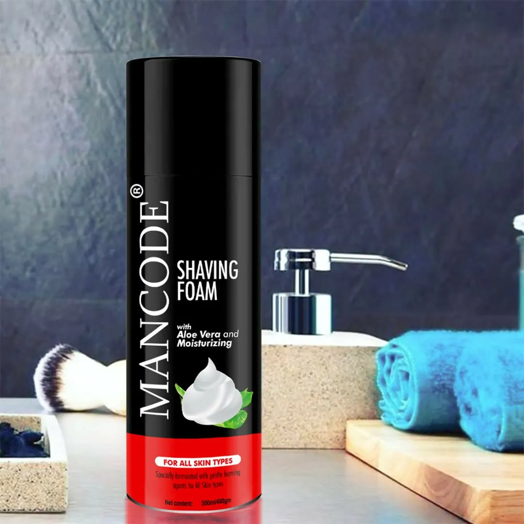 Mancode Shaving Foam for Men - 500ml