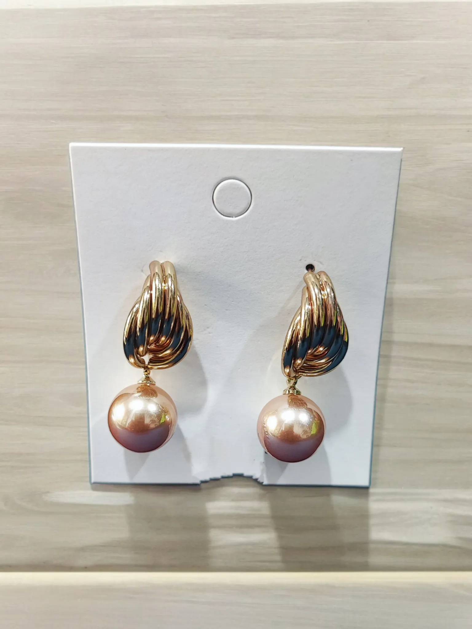 Pearlfect Midnight Shimmer Pearl Earrings