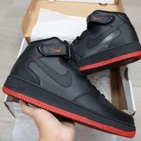 Red Black Two-color Custom Air Force 1