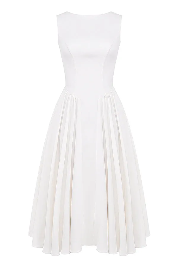 Sienna Open Back Midi Dress