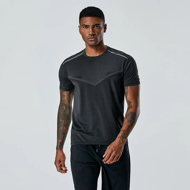 Summer Quick-Dry Reflective Sport T-Shirt for Active Lifestyles