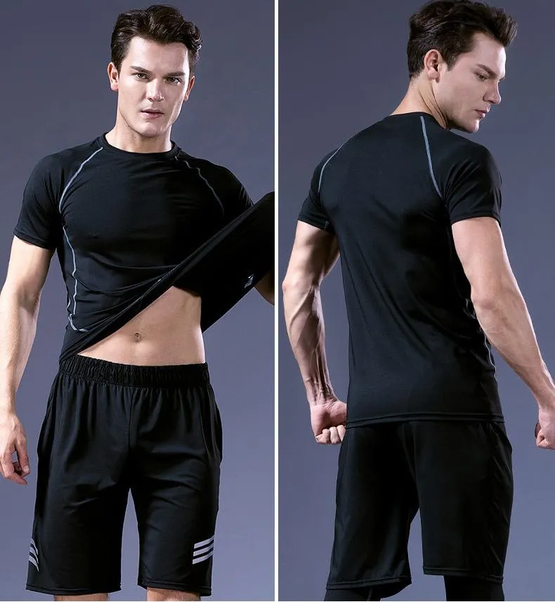 Summer Quick-Drying Cold-Feeling Silky Sports 2-Piece Set