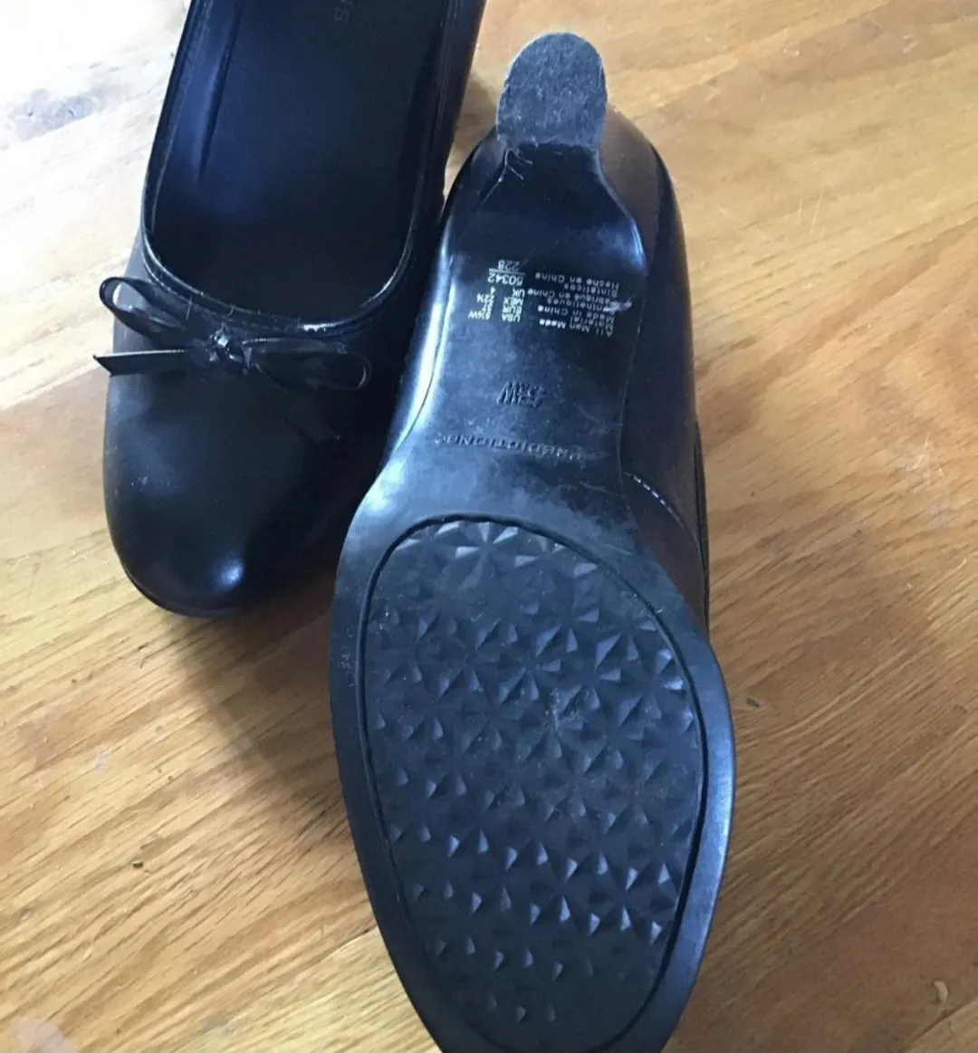 Women's Navy  Pumps high heel shoes 5.5